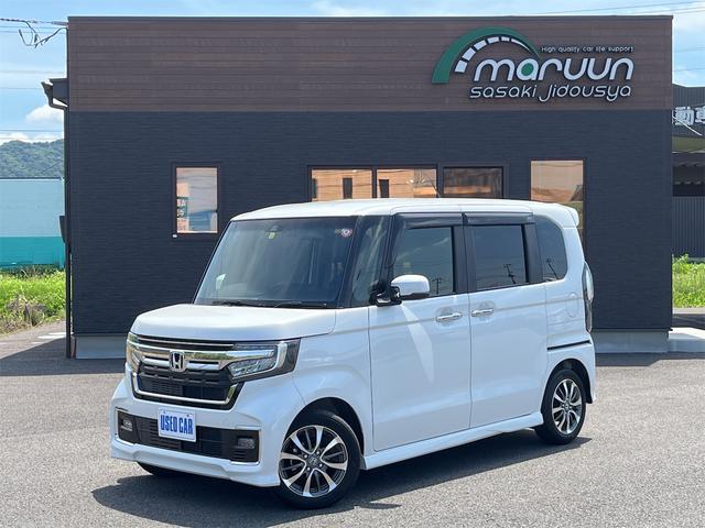 Ｎ－ＢＯＸカスタム Ｌ　ドライブレコーダー　ＥＴＣ　バックカメラ　両側スライド・片側電動　ナビ　クリアランスソナー　オートクルーズコントロール　レーンアシスト　衝突被害軽減システム　オートライト　ＬＥＤヘッドランプ（2枚目）