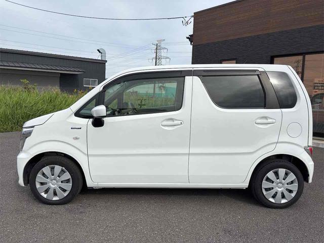 ワゴンR ハイブリッドFX ナビ TV レーンアシスト 衝突被害軽減システム オートライト スマートキー アイドリングストップ 電動格納ミラー シートヒーター ベンチシート CVT 盗難防止システム ABS ESC CD USB(3枚目)