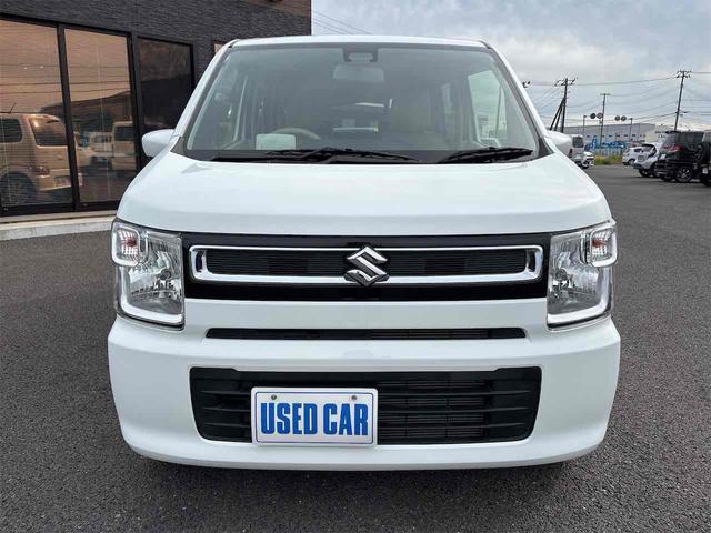 ワゴンR ハイブリッドFX ナビ TV レーンアシスト 衝突被害軽減システム オートライト スマートキー アイドリングストップ 電動格納ミラー シートヒーター ベンチシート CVT 盗難防止システム ABS ESC CD USB(8枚目)