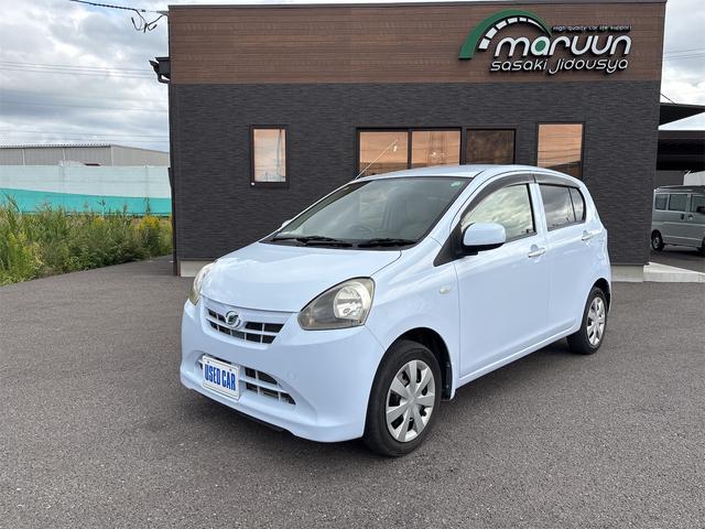 ミライース X ナビ キーレスエントリー アイドリングストップ 電動格納ミラー CVT 盗難防止システム ABS CD DVD再生 衝突安全ボディ エアコン(4枚目)