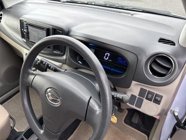 ミライース X ナビ キーレスエントリー アイドリングストップ 電動格納ミラー CVT 盗難防止システム ABS CD DVD再生 衝突安全ボディ エアコン(36枚目)