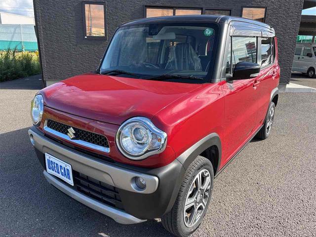 ハスラー Xターボ ETC ナビ 衝突被害軽減システム オートライト HID スマートキー アイドリングストップ 電動格納ミラー シートヒーター ベンチシート CVT 盗難防止システム ABS ESC CD DVD再生(4枚目)