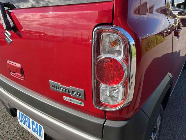 ハスラー Xターボ ETC ナビ 衝突被害軽減システム オートライト HID スマートキー アイドリングストップ 電動格納ミラー シートヒーター ベンチシート CVT 盗難防止システム ABS ESC CD DVD再生(18枚目)