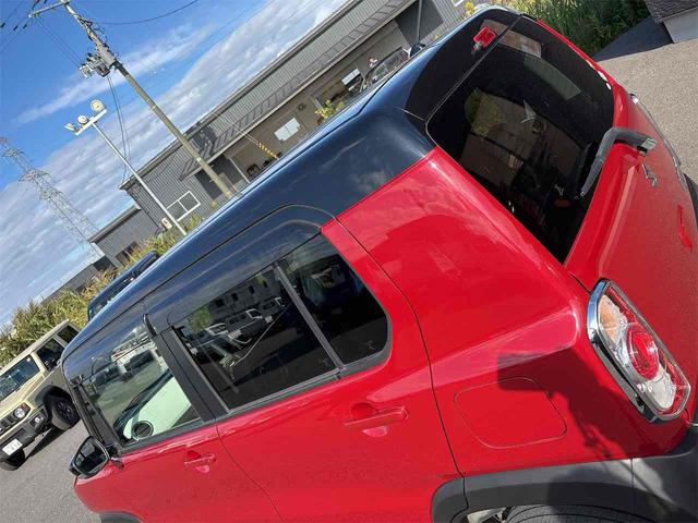 ハスラー Xターボ ETC ナビ 衝突被害軽減システム オートライト HID スマートキー アイドリングストップ 電動格納ミラー シートヒーター ベンチシート CVT 盗難防止システム ABS ESC CD DVD再生(21枚目)