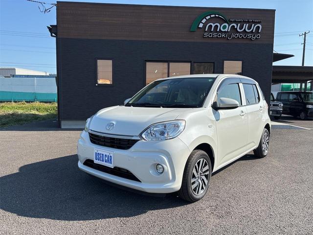 パッソ X Gパッケージ クリアランスソナー レーンアシスト 衝突被害軽減システム アルミホイール オートマチックハイビーム オートライト スマートキー アイドリングストップ 電動格納ミラー CVT ベンチシート ABS(4枚目)