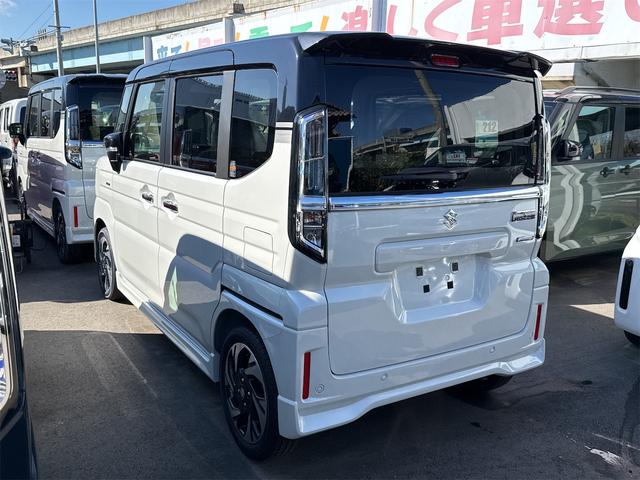 スペーシアカスタム ハイブリッドXS 届け出済み未使用車 両側電動スライドドア クリアランスソナー オートクルーズコントロール レーンアシスト 衝突被害軽減システム オートライト LEDヘッドランプ スマートキー アイドリングストップ(37枚目)