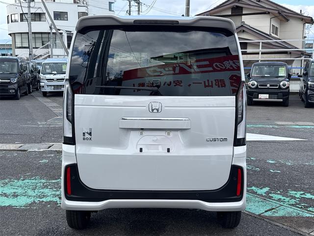 Ｎ－ＢＯＸカスタム ベースグレード　４ＷＤ　届け出済み未使用車　バックカメラ　両側スライド・片側電動　クリアランスソナー　オートクルーズコントロール　レーンアシスト　衝突被害軽減システム　オートライト　ＬＥＤヘッドランプ　スマートキー（35枚目）