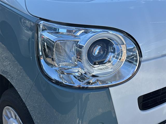 ムーヴキャンバス ストライプスＧ　４ＷＤ　両側電動スライドドア　クリアランスソナー　衝突被害軽減システム　オートライト　ＬＥＤヘッドランプ　スマートキー　アイドリングストップ　電動格納ミラー　シートヒーター　ベンチシート　ＣＶＴ（7枚目）