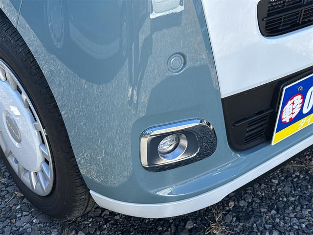 ムーヴキャンバス ストライプスＧ　４ＷＤ　両側電動スライドドア　クリアランスソナー　衝突被害軽減システム　オートライト　ＬＥＤヘッドランプ　スマートキー　アイドリングストップ　電動格納ミラー　シートヒーター　ベンチシート　ＣＶＴ（8枚目）