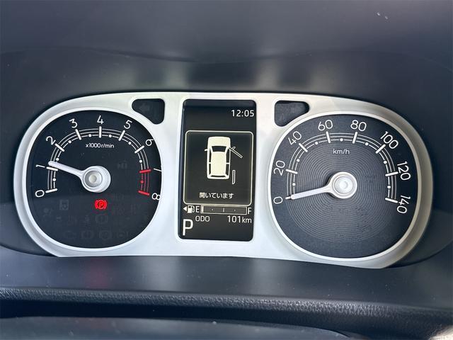 ムーヴキャンバス ストライプスＧ　４ＷＤ　両側電動スライドドア　クリアランスソナー　衝突被害軽減システム　オートライト　ＬＥＤヘッドランプ　スマートキー　アイドリングストップ　電動格納ミラー　シートヒーター　ベンチシート　ＣＶＴ（15枚目）