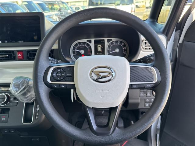 ムーヴキャンバス ストライプスＧ　４ＷＤ　両側電動スライドドア　クリアランスソナー　衝突被害軽減システム　オートライト　ＬＥＤヘッドランプ　スマートキー　アイドリングストップ　電動格納ミラー　シートヒーター　ベンチシート　ＣＶＴ（19枚目）