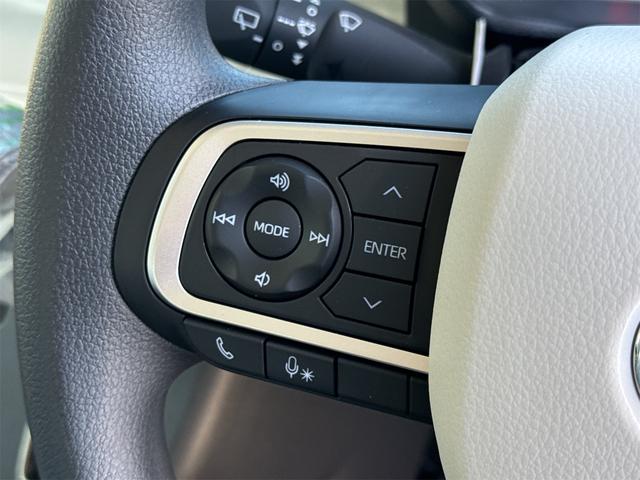 ムーヴキャンバス ストライプスＧ　４ＷＤ　両側電動スライドドア　クリアランスソナー　衝突被害軽減システム　オートライト　ＬＥＤヘッドランプ　スマートキー　アイドリングストップ　電動格納ミラー　シートヒーター　ベンチシート　ＣＶＴ（20枚目）