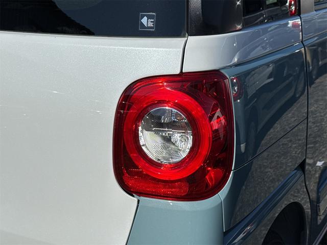 ムーヴキャンバス ストライプスＧ　４ＷＤ　両側電動スライドドア　クリアランスソナー　衝突被害軽減システム　オートライト　ＬＥＤヘッドランプ　スマートキー　アイドリングストップ　電動格納ミラー　シートヒーター　ベンチシート　ＣＶＴ（29枚目）