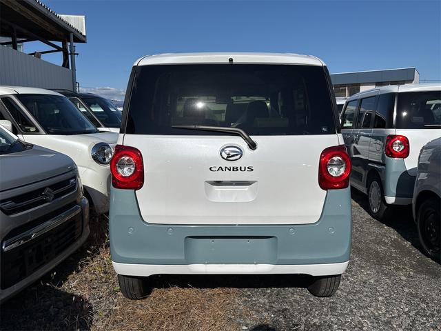 ムーヴキャンバス ストライプスＧ　４ＷＤ　両側電動スライドドア　クリアランスソナー　衝突被害軽減システム　オートライト　ＬＥＤヘッドランプ　スマートキー　アイドリングストップ　電動格納ミラー　シートヒーター　ベンチシート　ＣＶＴ（31枚目）