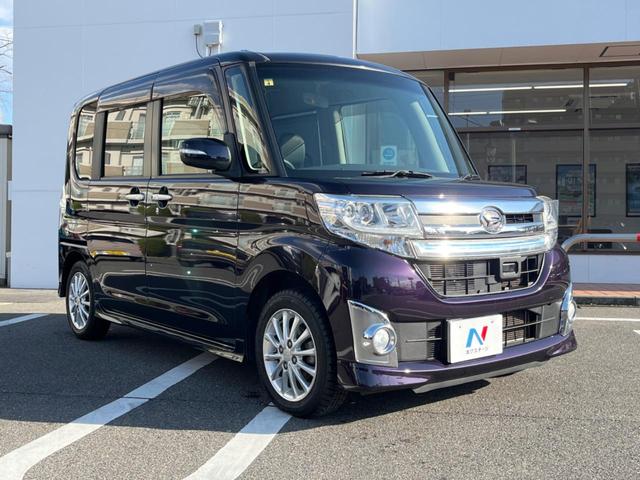 タント カスタムＲＳ　トップエディションＳＡ　禁煙車　純正ナビ　両側電動スライドドア　衝突軽減装置　純正ナビ　バックカメラ　ＥＴＣ・フルセグ　スマートキー　ＬＥＤヘッドライト　オートライト　オートエアコン　　盗難防止装置　プライバシーガラス（16枚目）