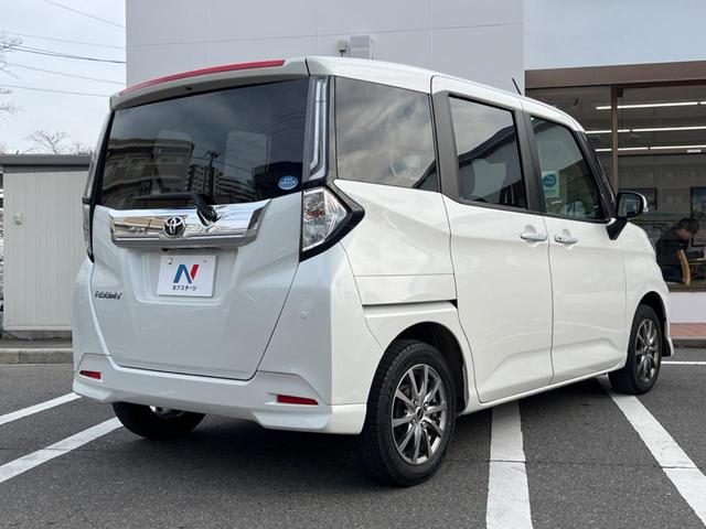 ルーミー カスタムＧ－Ｔ　両側電動スライドドア　トヨタセーフティセンス　禁煙車　ナビ　全周囲カメラ　レーダークルーズ　ＥＴＣ・Ｂｌｕｅｔｏｏｔｈ・フルセグ　スマートキー　ＬＥＤヘッドライト　車線逸脱警報　オートブレーキホールド（17枚目）