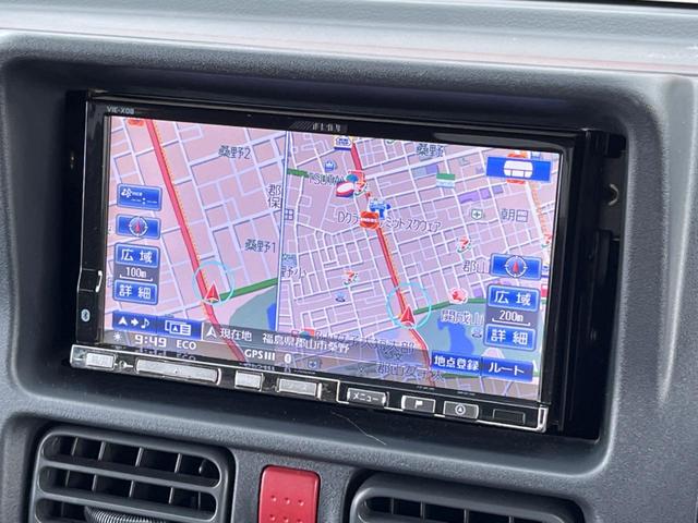 スーパーキャリイ L 4WD 5MT セーフティサポート ALPINE フルセグ付きナビゲーション ドライブレコーダー CD/DVD再生 SD HDD パワーステアリング(32枚目)