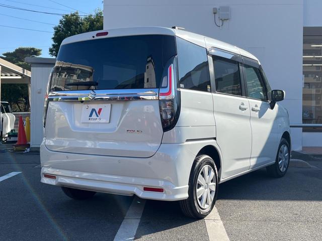 ソリオ G 4WD セーフティサポート 助手席側パワースライドドア 純正ナビ Bluetooth接続 バックカメラ コーナーセンサー スマートキー ドライブレコーダー 運転席側スライドドアクローザー(17枚目)