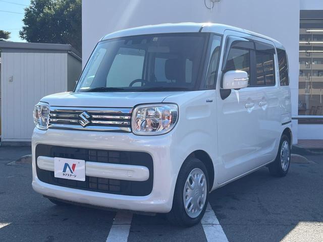 スペーシア ハイブリッドX 両側パワースライドドア セーフティサポート 全方位モニター 純正ナビ Bluetooth接続 スマートキー コーナーセンサー 運転席シートヒーター オートライト オートエアコン ロールサンシェード(27枚目)