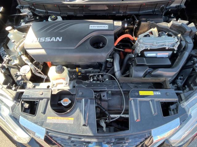 エクストレイル 20Xi ハイブリッド プロパイロット インテリジェントエマージェンシーブレーキ アラウンドビューモニター 純正ナビ Bluetooth接続 リモコンオートバックドア スマートキー LEDヘッドライト シルバールーフレール(18枚目)