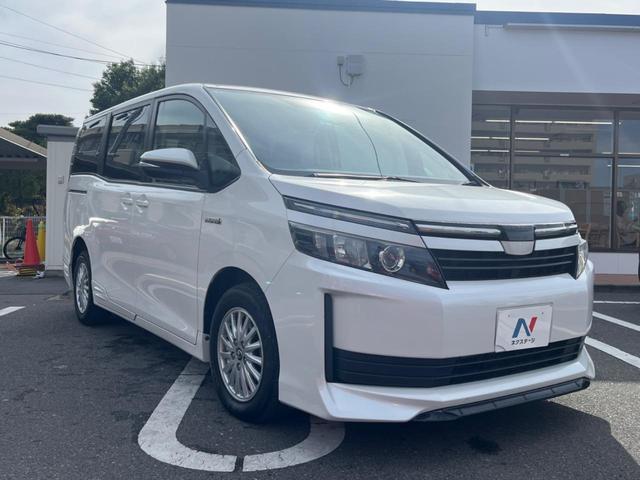 ヴォクシー ハイブリッドX 助手席側パワースライドドア 純正ナビ Bluetooth接続 バックカメラ ビルトインETC スマートキー 運転席側スライドドアイージークローザー LEDヘッドライト オートエアコン(17枚目)