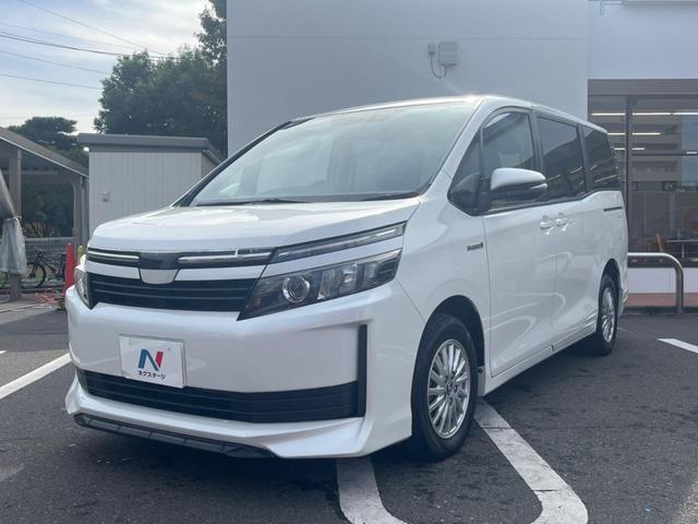 ヴォクシー ハイブリッドX 助手席側パワースライドドア 純正ナビ Bluetooth接続 バックカメラ ビルトインETC スマートキー 運転席側スライドドアイージークローザー LEDヘッドライト オートエアコン(28枚目)