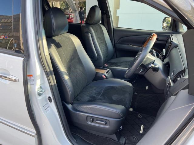 エスティマ アエラス　プレミアム－Ｇ　両側電動ドア　ＳＤナビ　後席モニター　バックカメラ　衝突被害軽減システム　電動リアゲート　ハーフレザーシート　パワーシート　ドラレコ　スマートキー　ＬＥＤヘッド　ビルトインＥＴＣ　クルコン（9枚目）