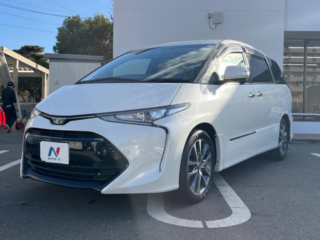 エスティマ アエラス　プレミアム－Ｇ　両側電動ドア　ＳＤナビ　後席モニター　バックカメラ　衝突被害軽減システム　電動リアゲート　ハーフレザーシート　パワーシート　ドラレコ　スマートキー　ＬＥＤヘッド　ビルトインＥＴＣ　クルコン（60枚目）