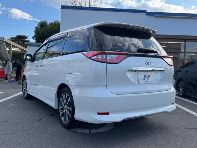 エスティマ アエラス　プレミアム－Ｇ　両側電動ドア　ＳＤナビ　後席モニター　バックカメラ　衝突被害軽減システム　電動リアゲート　ハーフレザーシート　パワーシート　ドラレコ　スマートキー　ＬＥＤヘッド　ビルトインＥＴＣ　クルコン（62枚目）