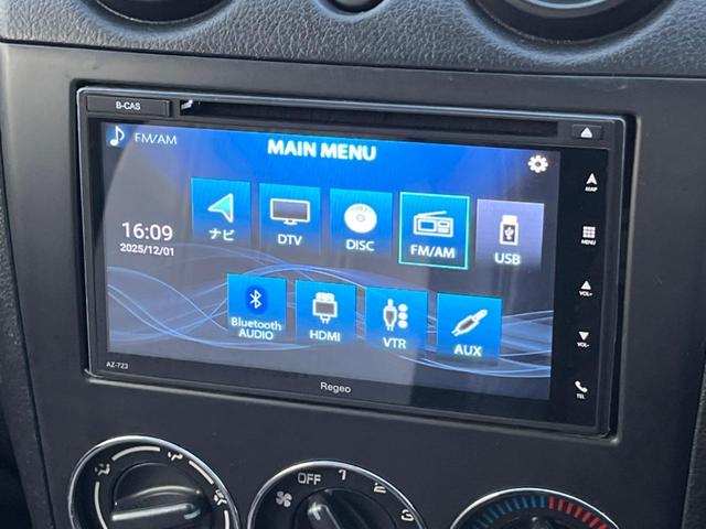 コペン アクティブトップ 前席シートヒーター ナビゲーション Bluetooth アクティブトップ 無塗装パンチメッシュフロントグリル ラゲッジパーテイション リモコンキー(5枚目)