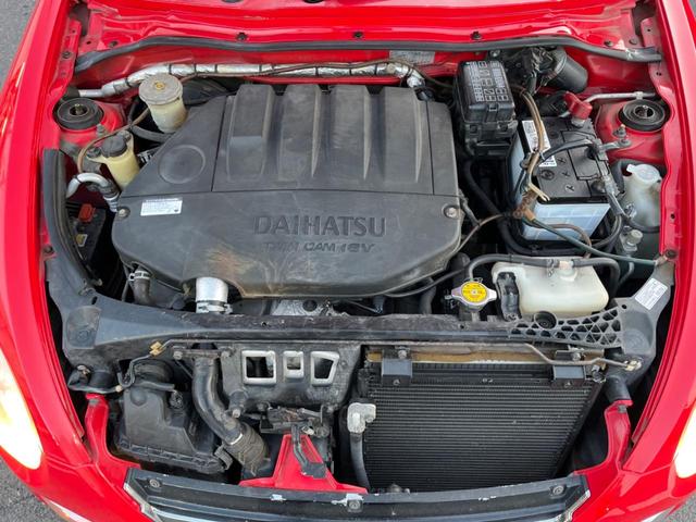 コペン アクティブトップ 前席シートヒーター ナビゲーション Bluetooth アクティブトップ 無塗装パンチメッシュフロントグリル ラゲッジパーテイション リモコンキー(15枚目)