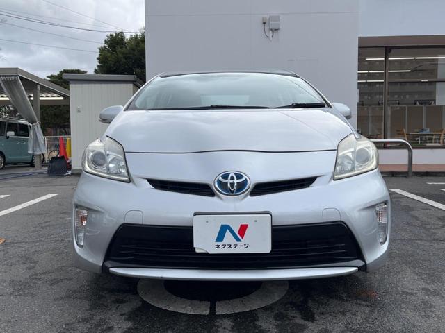 プリウス S 純正SDナビ スマートキー HIDヘッド ビルトインETC オートライト オートエアコン Bluetooth CD 地デジ クリアレンズリアコンビネーションランプ(14枚目)