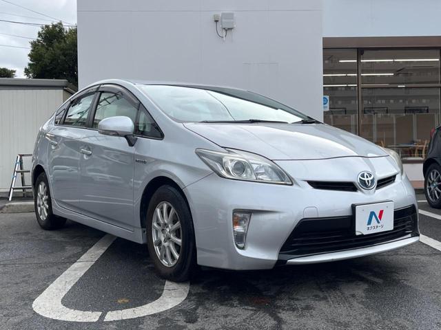 プリウス S 純正SDナビ スマートキー HIDヘッド ビルトインETC オートライト オートエアコン Bluetooth CD 地デジ クリアレンズリアコンビネーションランプ(16枚目)