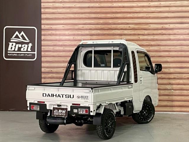 ハイゼットトラック ジャンボ　エクストラ　１４ＡＷ　エクストリームＪ　ＸＪ０７　マックストレックエクストリームＲ／Ｔ　リフトアップキット　ロールバー　ブルバー　ＤＡＩＨＡＴＳＵリアゲートデカール　ＬＥＤヘッドライト　オーバーヘッドコンソール（23枚目）