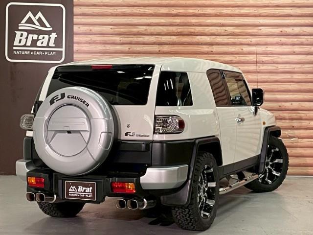 FJクルーザー カラーパッケージ 20AW マーテルギア BFグッドリッチA/T KO2 メッキグリルカバー ウッドコンビハンドル ドアミラーメッキカバー ガナドール 4本だしマフラー 社外サイドステップ カロッツェリア SDナビ(43枚目)