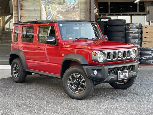 ジムニーノマド ＦＣ　４ＷＤ　シートヒーター（前席）　アイドリングストップ　レーンキープアシスト　衝突被害軽減ブレーキ　コーナーセンサー　純正アルミホイール　レーダークルーズコントロール　ヒルディセントコントロール（24枚目）