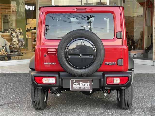 ジムニーノマド ＦＣ　４ＷＤ　シートヒーター（前席）　アイドリングストップ　レーンキープアシスト　衝突被害軽減ブレーキ　コーナーセンサー　純正アルミホイール　レーダークルーズコントロール　ヒルディセントコントロール（28枚目）