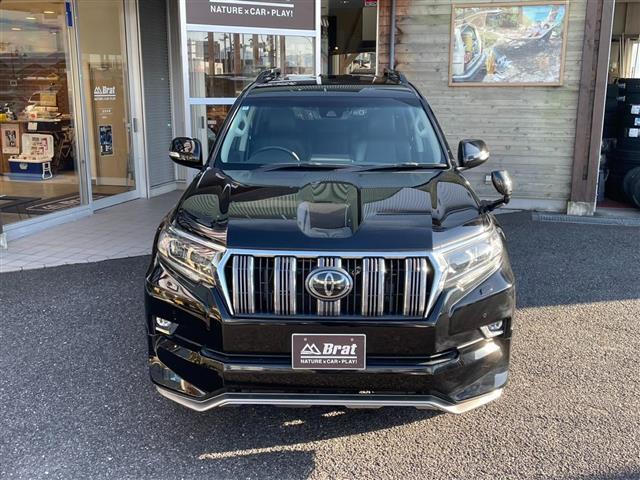 ランドクルーザープラド ＴＸ　Ｌパッケージ　純正ナビ　バックカメラ　前後ドライブレコーダー　フルセグＴＶ　レザーシート　前席シートヒーター　ルーフレール　ＬＥＤヘッドライト　レーンキープアシスト　オートマチックハイビーム（14枚目）