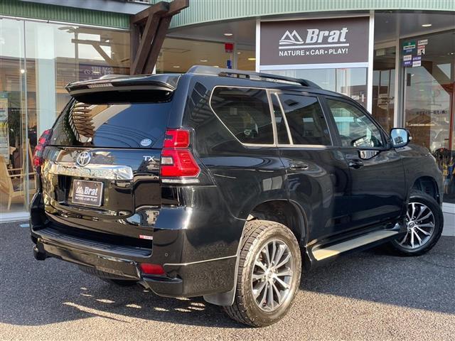 ランドクルーザープラド ＴＸ　Ｌパッケージ　純正ナビ　バックカメラ　前後ドライブレコーダー　フルセグＴＶ　レザーシート　前席シートヒーター　ルーフレール　ＬＥＤヘッドライト　レーンキープアシスト　オートマチックハイビーム（16枚目）