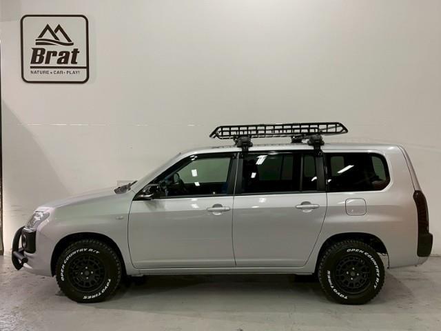 プロボックス ハイブリッドＧＬ　１４ＡＷ　マッドヴァンスＸタイプＦ　ＴＯＹＯオープンカントリーＲ／Ｔ　Ｂｒａｔオリジナルリフトアップキット・ブルバー　ＢＫＭ　スモークテールランプ　シートカバー　黒木目コンビハンドル・インテリアパネル（32枚目）