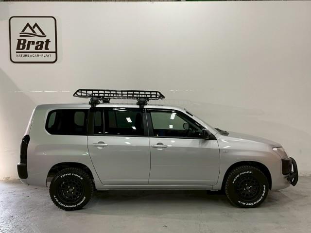 プロボックス ハイブリッドＧＬ　１４ＡＷ　マッドヴァンスＸタイプＦ　ＴＯＹＯオープンカントリーＲ／Ｔ　Ｂｒａｔオリジナルリフトアップキット・ブルバー　ＢＫＭ　スモークテールランプ　シートカバー　黒木目コンビハンドル・インテリアパネル（36枚目）