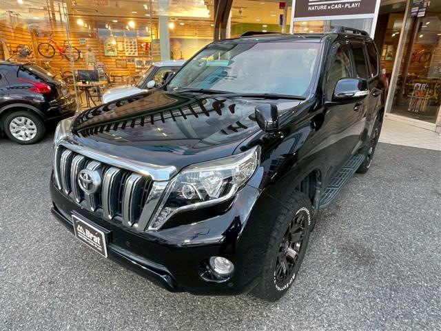 ランドクルーザープラド ＴＸ　バックカメラ　ＥＴＣ　ＲＡＹＳ　アルミホイール　ＢＦＧｏｏｄｒｉｃｈ　タイヤ　ＭＴモード付　フロントフォグ　ハーフレザーシート　サイドバイザー（31枚目）