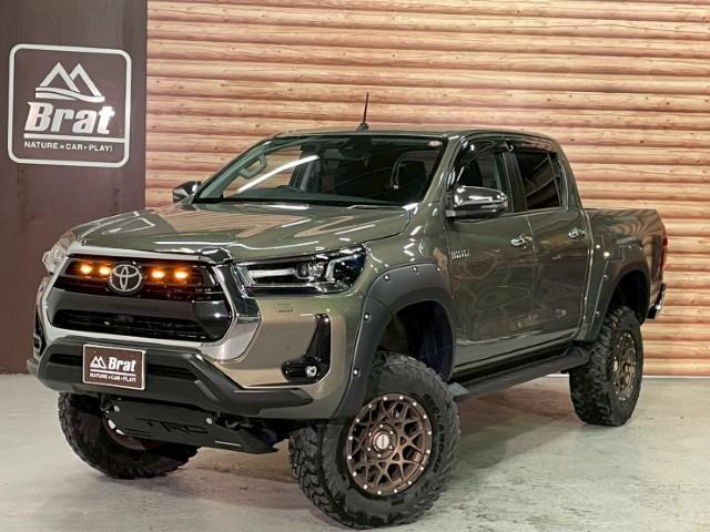 ハイラックス Ｚ　ＪＡＯＳリフトアップキット　ＶＦＣＡ　ＪＡＯＳ　リアブロック　純正エンジンスターター　ワンオーナー　ボディリフト３インチ　オーバーフェンダー　ダブルエイト　グリル　レイズ　１７ＡＷ　ヨコハマタイヤ（28枚目）