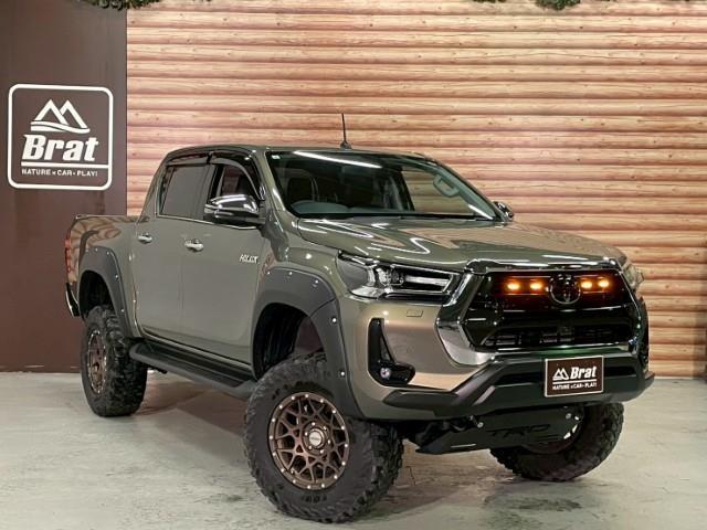 ハイラックス Ｚ　ＪＡＯＳリフトアップキット　ＶＦＣＡ　ＪＡＯＳ　リアブロック　純正エンジンスターター　ワンオーナー　ボディリフト３インチ　オーバーフェンダー　ダブルエイト　グリル　レイズ　１７ＡＷ　ヨコハマタイヤ（35枚目）