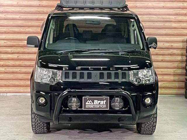 デリカＤ：５ Ｇ　パワーパッケージ　１６ＡＷ　デルタフォース　ＢＦグッドリッチ　ボンネットエンブレム　ルーフラック　マフラー　ＴＧＳマッドガード　グリルガード　ワイドドアバイザー　パドルシフト　チルトステアリング　ウィンカーミラー（25枚目）