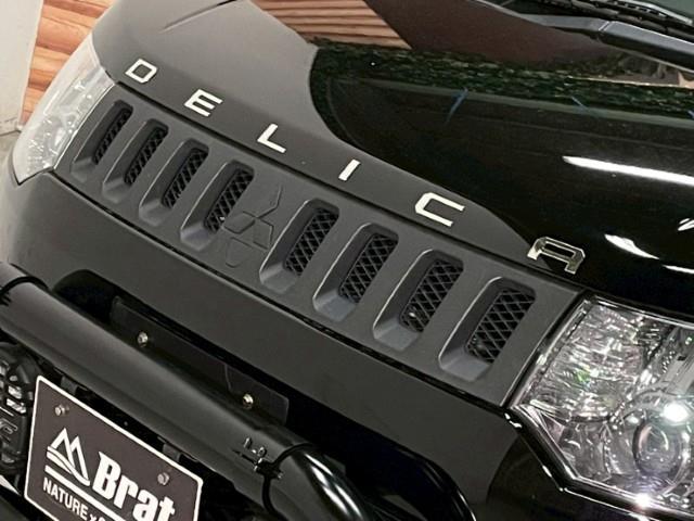 デリカＤ：５ Ｇ　パワーパッケージ　１６ＡＷ　デルタフォース　ＢＦグッドリッチ　ボンネットエンブレム　ルーフラック　マフラー　ＴＧＳマッドガード　グリルガード　ワイドドアバイザー　パドルシフト　チルトステアリング　ウィンカーミラー（32枚目）
