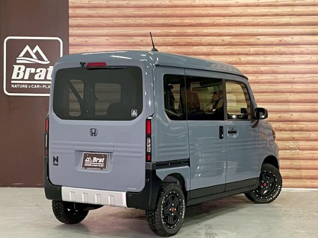 Ｎ－ＶＡＮ ファン　１４ＡＷ　マッドヴァンス０７　マックストレックエクストリームＲ／Ｔ　リフトアップキット　ＣＬＳ－ＦＯＸ　前後バンパー　ＤＡＦＵＮＤＥＲ　ボンネットエンブレム　ＬＥＤヘッドフォグライト　スマートキー（29枚目）