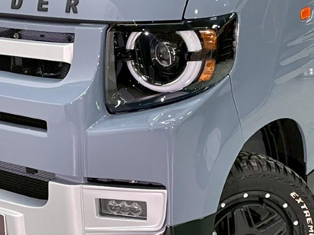 Ｎ－ＶＡＮ ファン　１４ＡＷ　マッドヴァンス０７　マックストレックエクストリームＲ／Ｔ　リフトアップキット　ＣＬＳ－ＦＯＸ　前後バンパー　ＤＡＦＵＮＤＥＲ　ボンネットエンブレム　ＬＥＤヘッドフォグライト　スマートキー（34枚目）