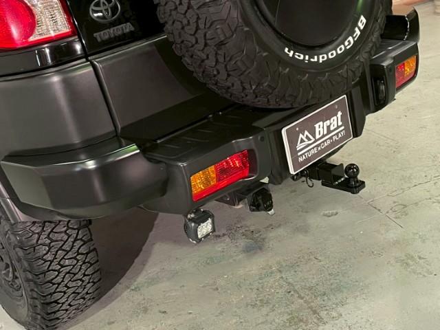 ＦＪクルーザー ブラックカラーパッケージ　１７ＡＷ　ＷｅｄｓマッドヴァンスＸタイプＦ　ＢＦグッドリッチＡ／Ｔ　ＫＯ３　ルーフラック　２インチリフトアップキット　ＬＥＤスモークウィンカー　純正フロアマット　純正ＨＤＤナビ　フルセグ　バックカメラ（42枚目）