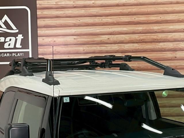 ＦＪクルーザー ブラックカラーパッケージ　１７ＡＷ　ＷｅｄｓマッドヴァンスＸタイプＦ　ＢＦグッドリッチＡ／Ｔ　ＫＯ３　ルーフラック　２インチリフトアップキット　ＬＥＤスモークウィンカー　純正フロアマット　純正ＨＤＤナビ　フルセグ　バックカメラ（47枚目）